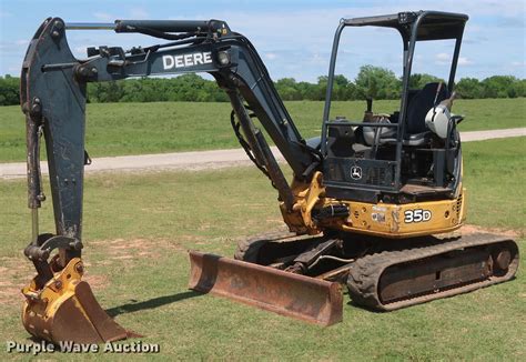 jd 35d mini excavator for sale|john deere 35d excavator specs.